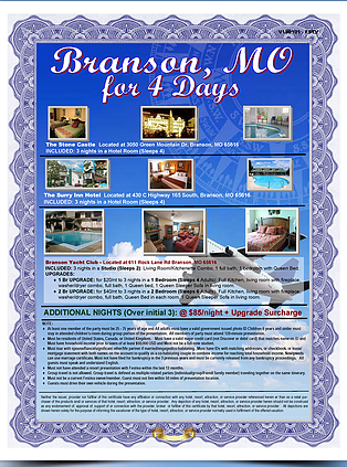 4 Days in Branson Mo